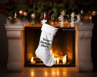 Stocking Mockup Christmas Stocking Mockup Sublimation Stocking Mockup Sublimation Christmas Stocking Christmas Mockup Styled Stocking Mockup