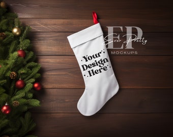 Stocking Mockup Christmas Stocking Mockup Sublimation Stocking Mockup Sublimation Christmas Stocking Christmas Mockup Styled Stocking Mockup