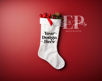 Stocking Mockup Christmas Stocking Mockup Sublimation Stocking Mockup Sublimation Christmas Stocking Christmas Mockup Styled Stocking Mockup