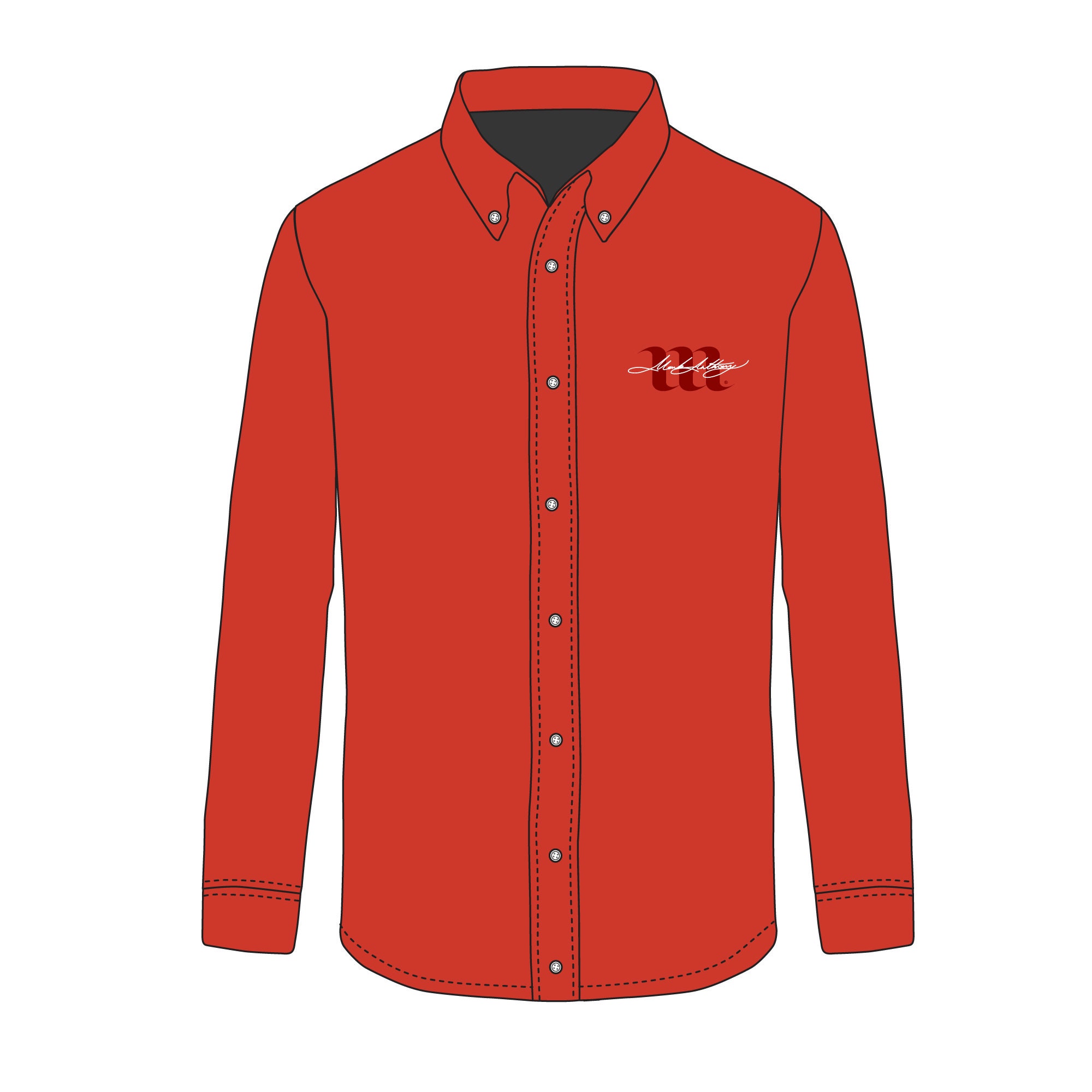long sleeve dress shirt mockup Men's Dress Shirt mockup (Half Side View) - PSD - 23441