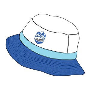 Bucket Hat Mockup and Template 10 Angles, Layered, Detailed and Editable Vector in eps, svg, ai, png, dxf and pdf image 3