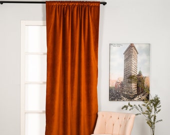 Burnt Orange Curtain Etsy Low price & top quality. burnt orange curtain etsy