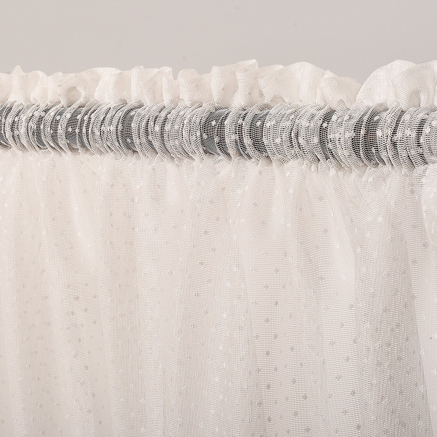 Set of 2 Lace Point Sheers curtain PanelsRod pocket Etsy