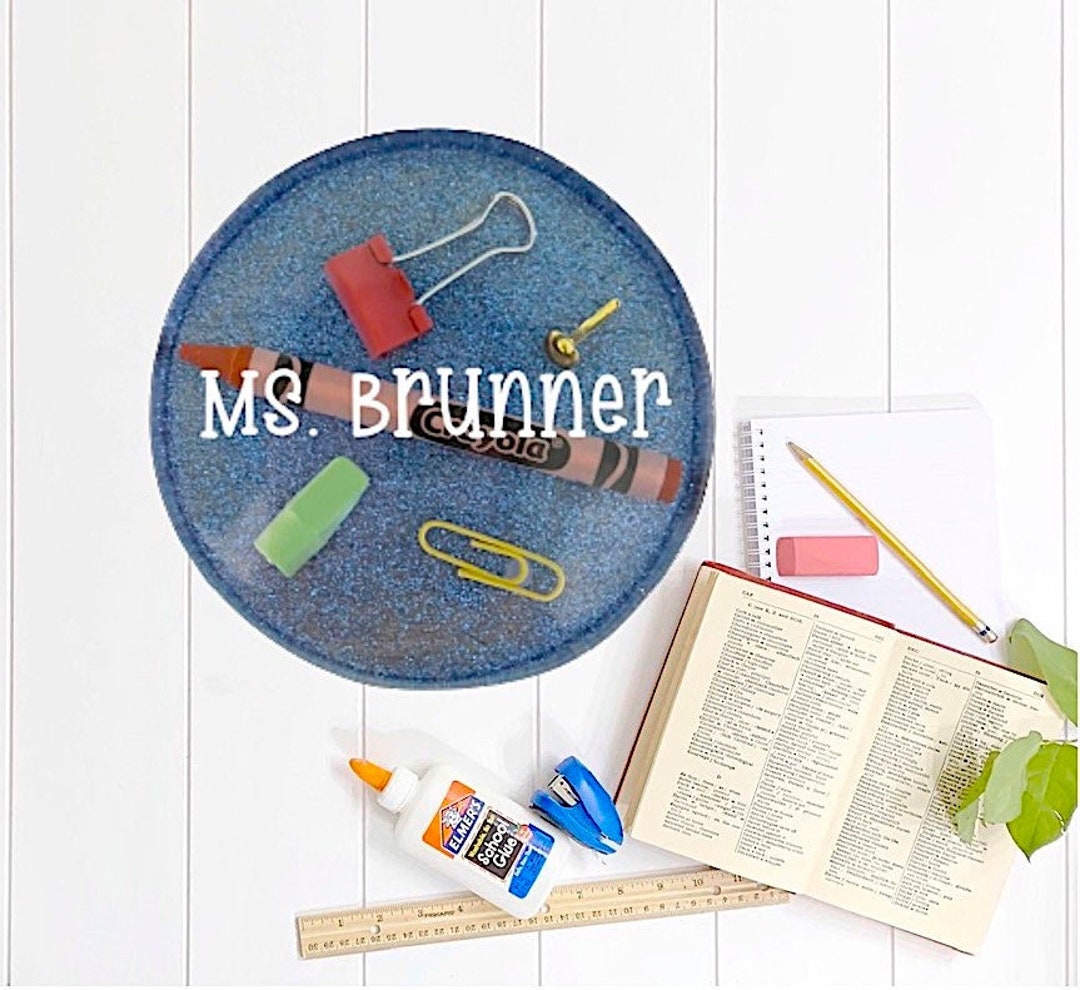 Personalized Teacher Coaster| Teacher Coaster| Teacher Resin Coaster ...