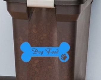 Dog Food Decal