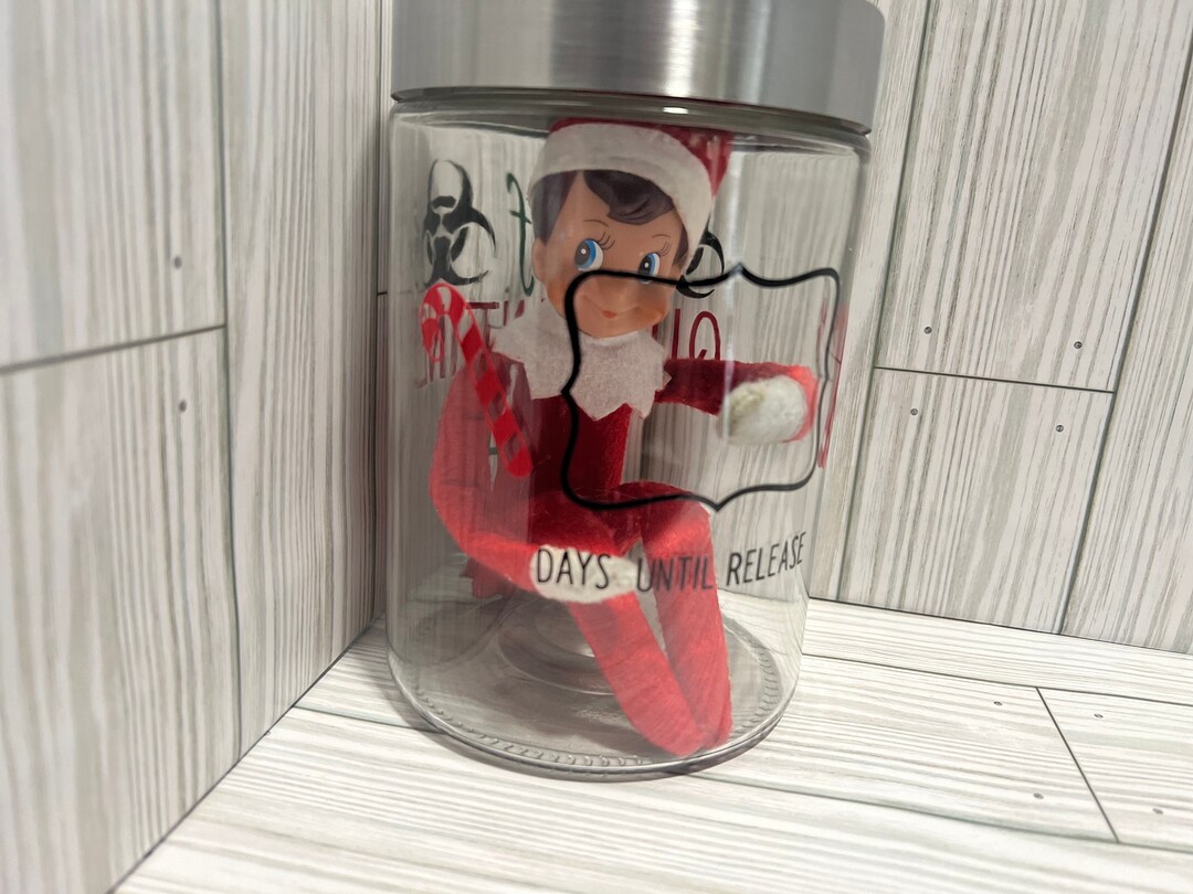 Elf Quarantine Jar Etsy