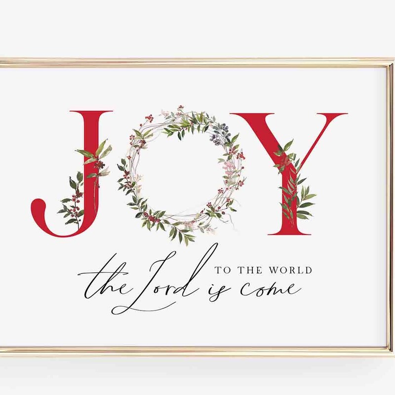 Joy to the World Banner - Etsy