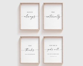 1 Thessalonians 5 18 - Etsy