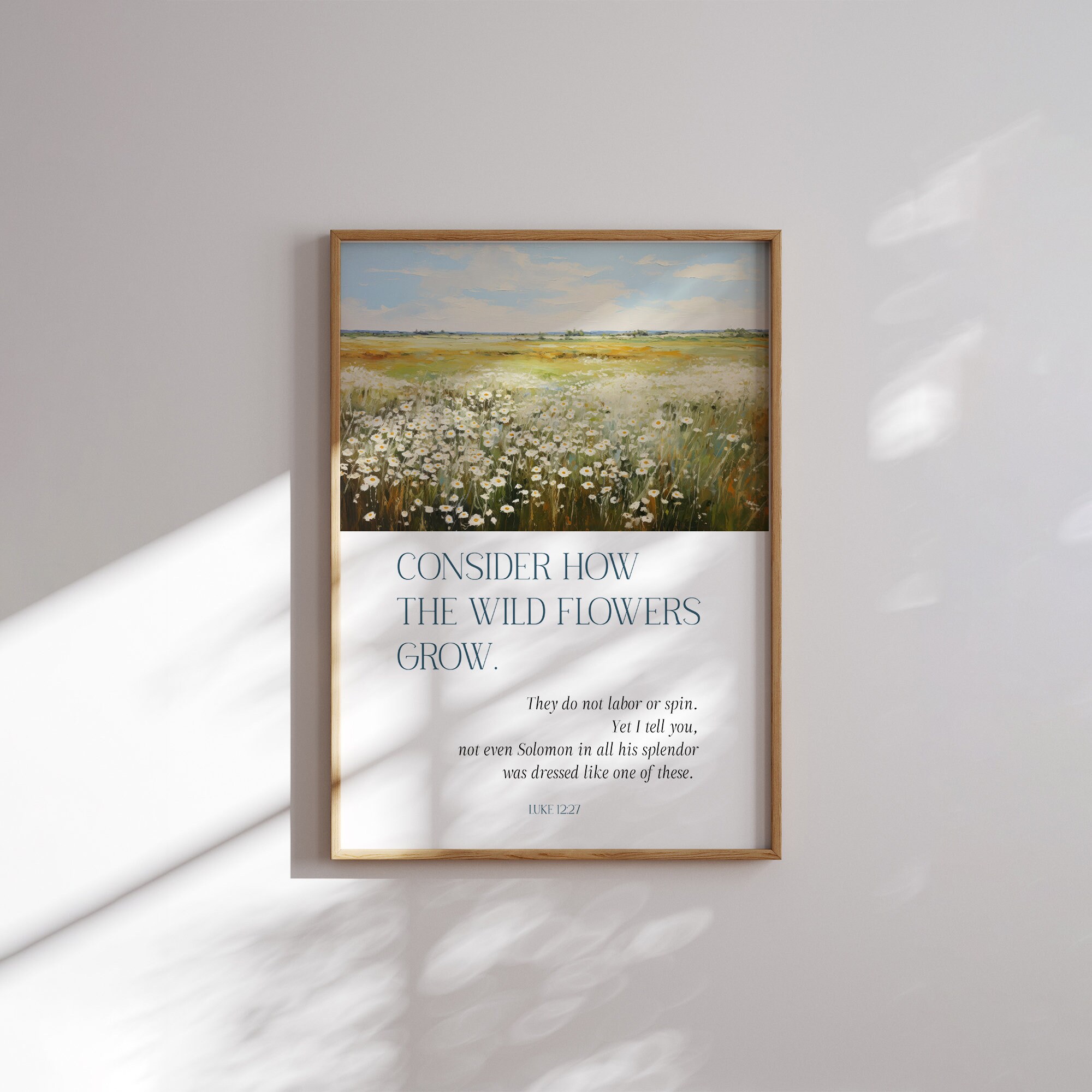 Christian Scripture Gallery Wall Art: Modern Bible Verse Prints ...