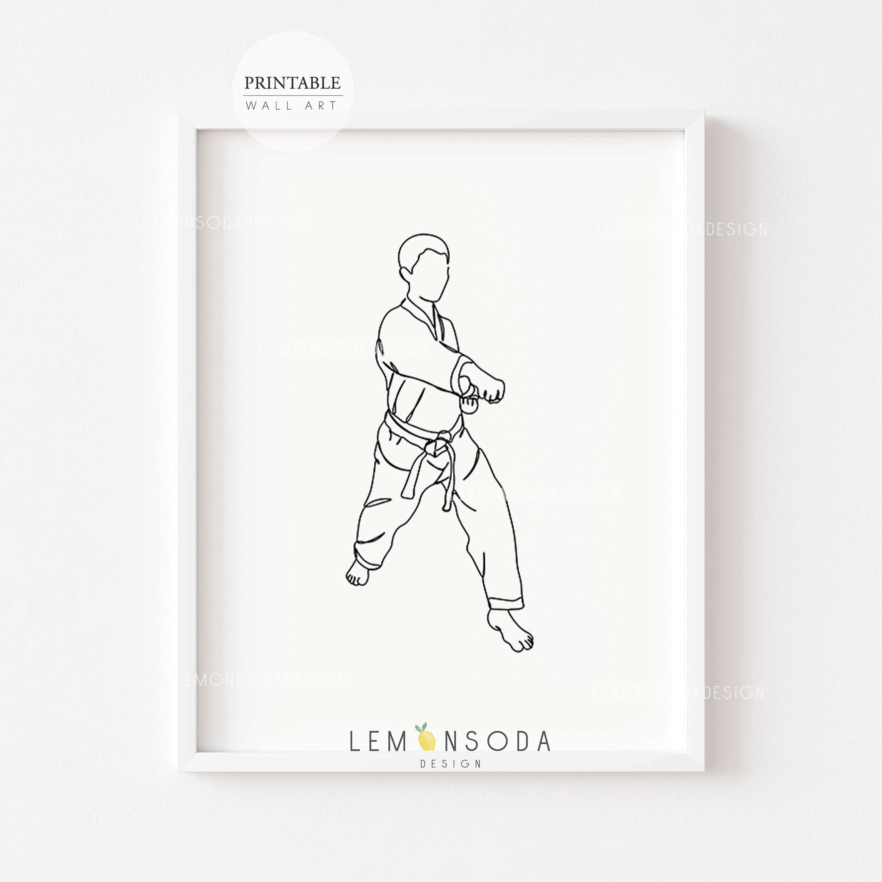 Martial Arts Printables