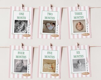 Pink Let’s Par-Tee Birthday Banner Set, Editable Golf Party Templates for 1st Birthday