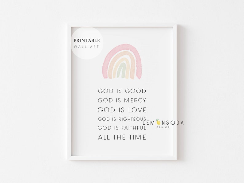 Set of 3 Pastel Color Nursery Prints Girls Room Wall Decor Etsy