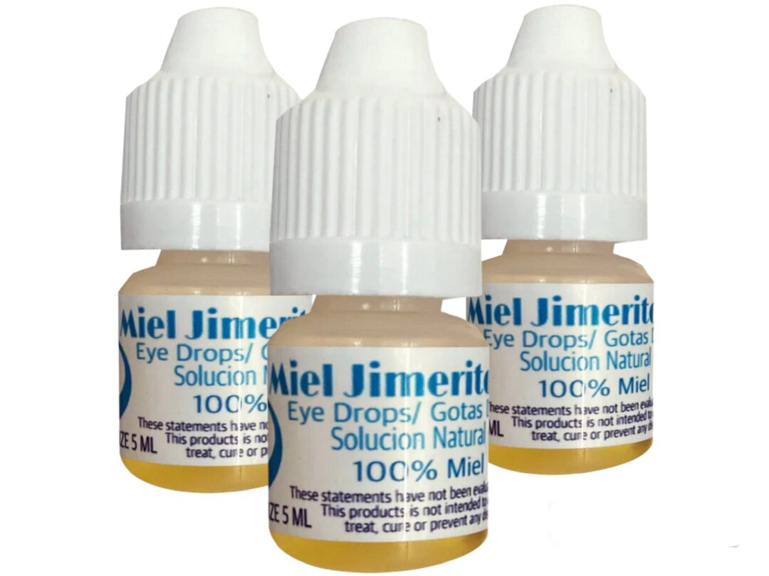 3 Pcs Gotas De Miel JIMERITO Para OJOS Virgen Honey Eye DROPS Etsy