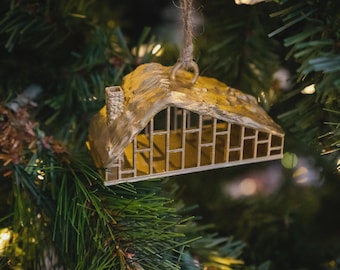Folklore Cabin Ornament