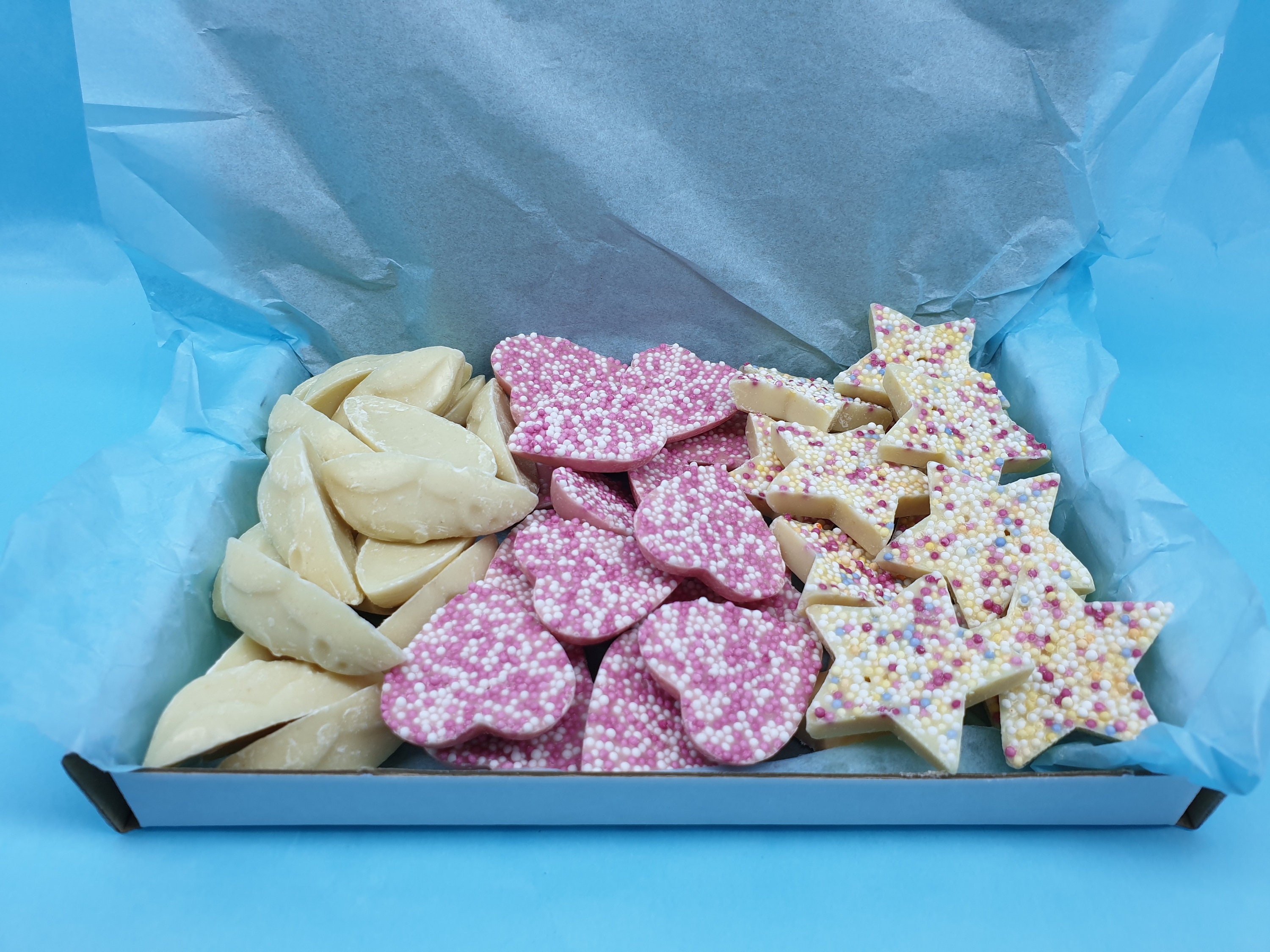 Kleine Schokolade Hamper Geschenk Box Sussigkeiten Lockdown Etsy