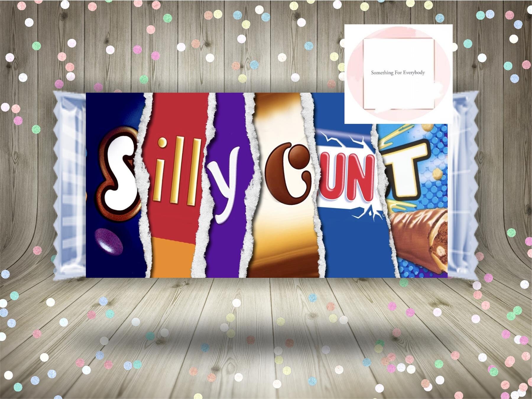 Rude Chocolate Bar Wrapper Birthday Adult Novelty Gift Funny Joke Pra…
