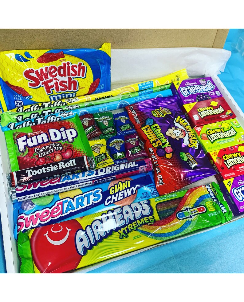 caramelle colorate americane