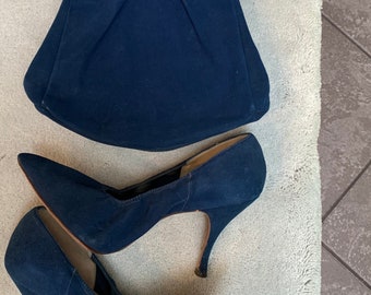 matching shoes and purse