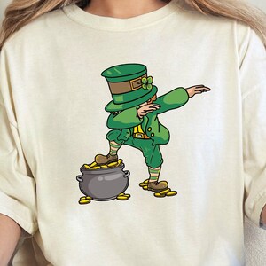 Leprechaun St Patrick&#39;s Day Shirt, Leprechaun Shirt, Clover Shirt, Irish Elf Tee, St Patty&#39;s Day, St. Patrick&#39;s Day T-shirt