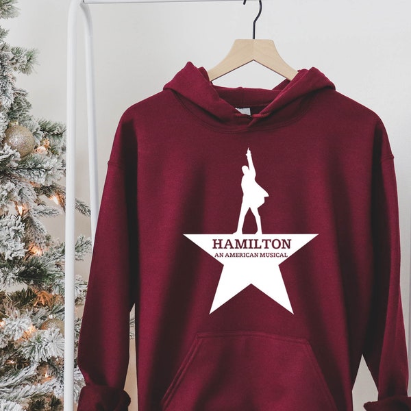 Alexander Hamilton An American Musical, Hamilton Gift, Super Soft Hoodie, Gift Ideas Broadway Lover, Alexander Hamilton, Hamilton Musical