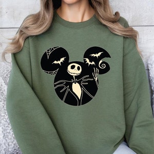 Jack the skeleton sweater hotsell