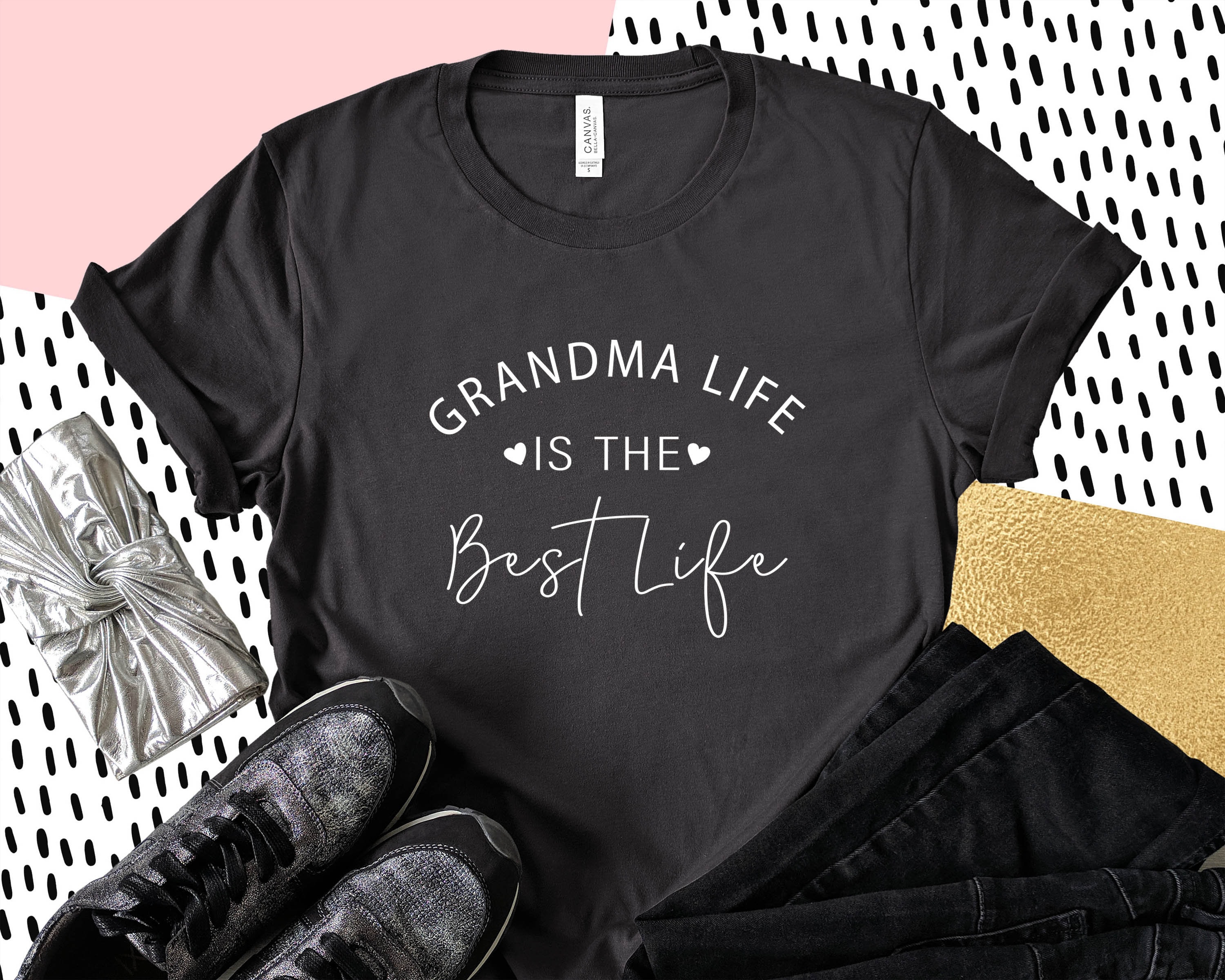 Grandma Shirt Grandma Life Grandma Tshirt New Grandma Etsy