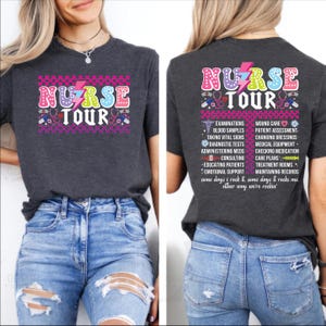 Nurse Tour Shirt, Nurse Shirt, Nurse Life Shirt, Gift For Nurse, Retro Nurse Shirt, Some Days I Rock It Shirt, Funny Nurse Shirt,Nurse Life