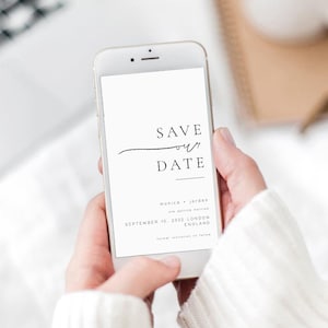 Electronic Save our Date Template,Online Save the Date Card,Text Message Save the Dates,Electronic Invite, Digital Save The Date,Text Invite