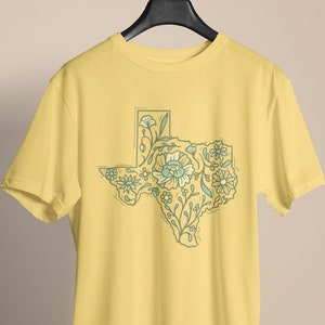 Texas Tee, Wild Flowers Shirt, Country Concert Tee, Western Graphic Tee for Women, Cute Country Shirts, Cowgirl Shirt, Texas Tee, Amarillo T