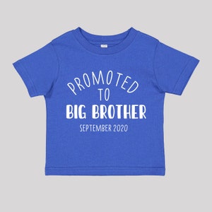 Promoted to Big Brother toddler Tshirt