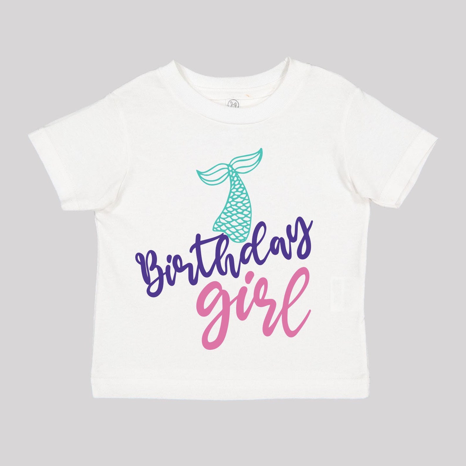 Mermaid Birthday Girl Tshirt Etsy