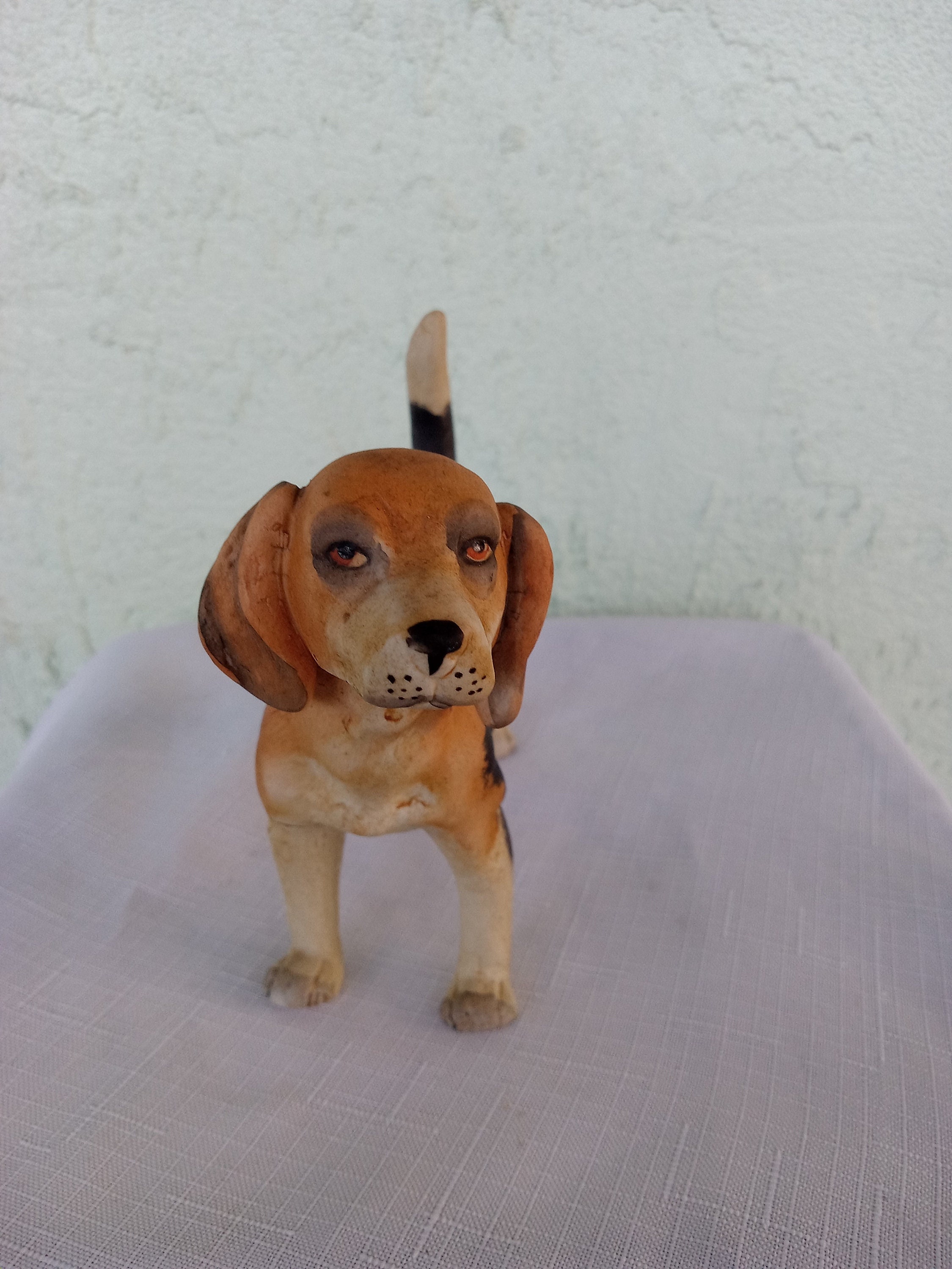 Vintage Beagle Figurineporcelain Beagle Figurinecollectible Etsy