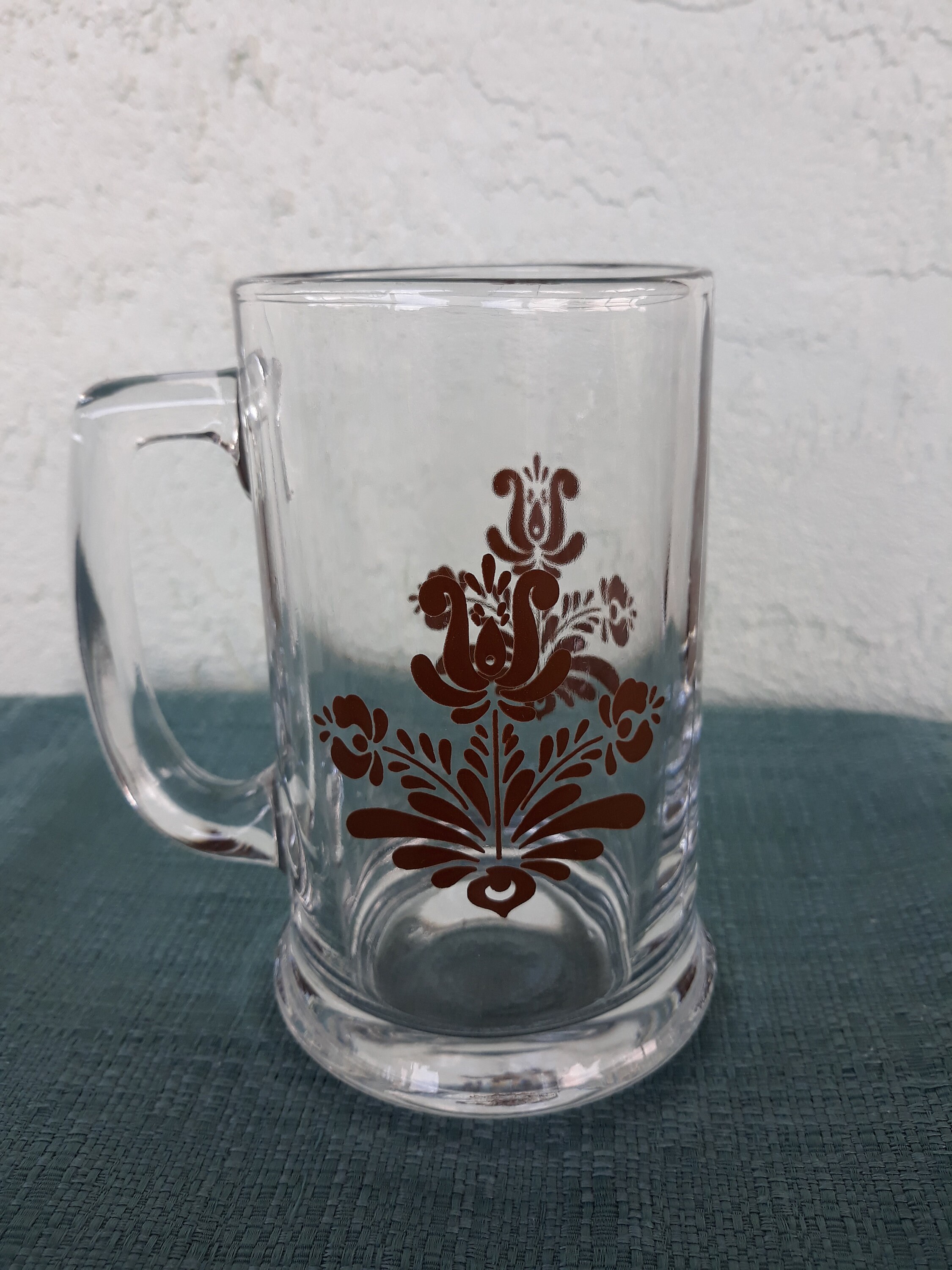 Vintage Beer MugsSet of 3 MugsBarwareDrinkwareGlass Etsy