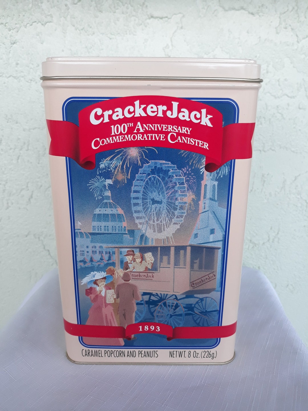 Vintage Cracker Jack Tincracker Jack 100 Yearslimited Edition100th