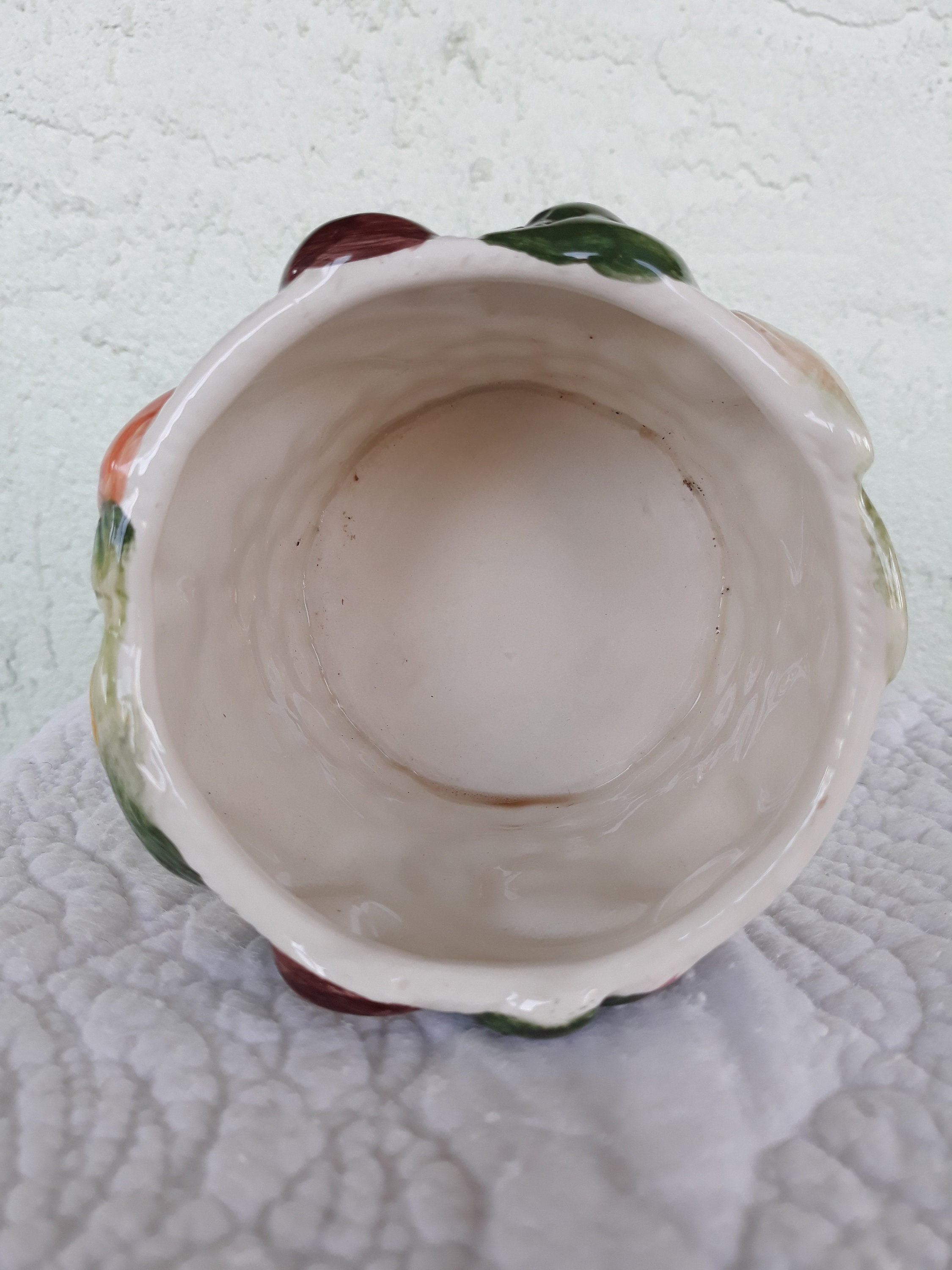 ClearanceVintage Ceramic Vegetable PlanterHandPainted Etsy.de