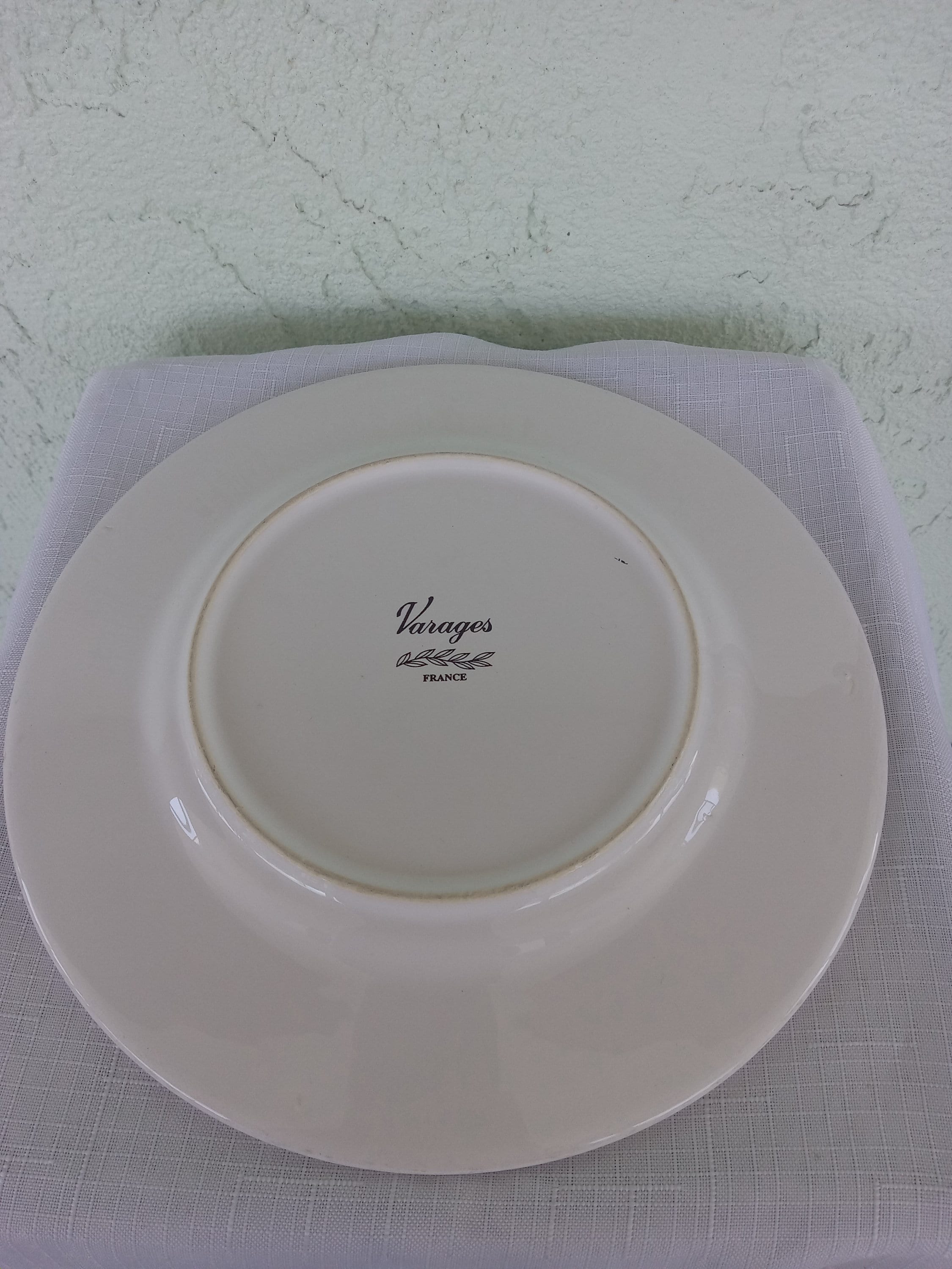 Gien Les Depareillees Fleur Blue Dinner Plate | Dinnerware | Weston Table