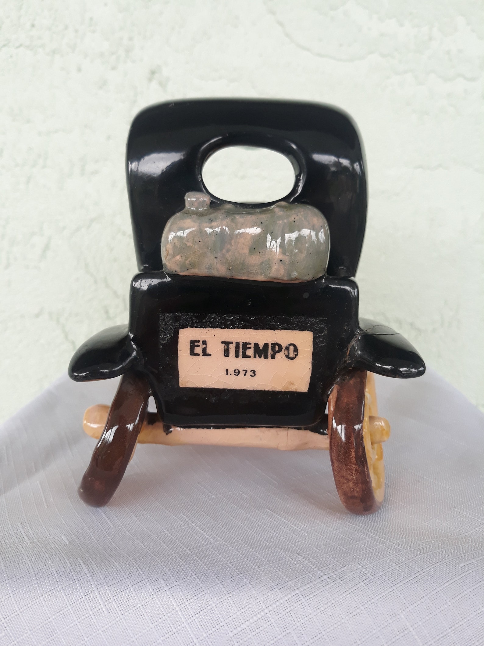 Vintage Ceramic Car-antique Ceramic Car-decorative Antique Car-mancave