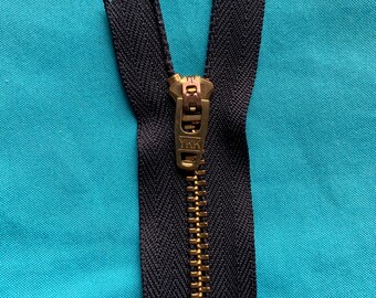 9" Metal YKK Zipper