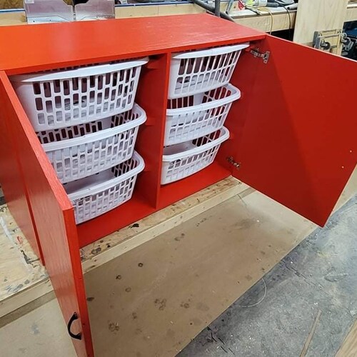 Rustic Wooden 3 Laundry Basket Holder Hamper Storage Etsy