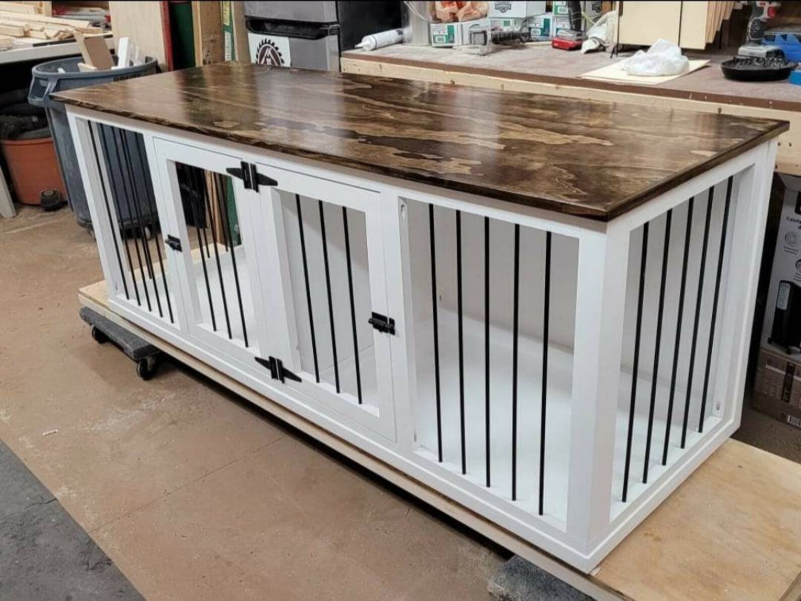 Large Dog Crate/tv Stand Etsy