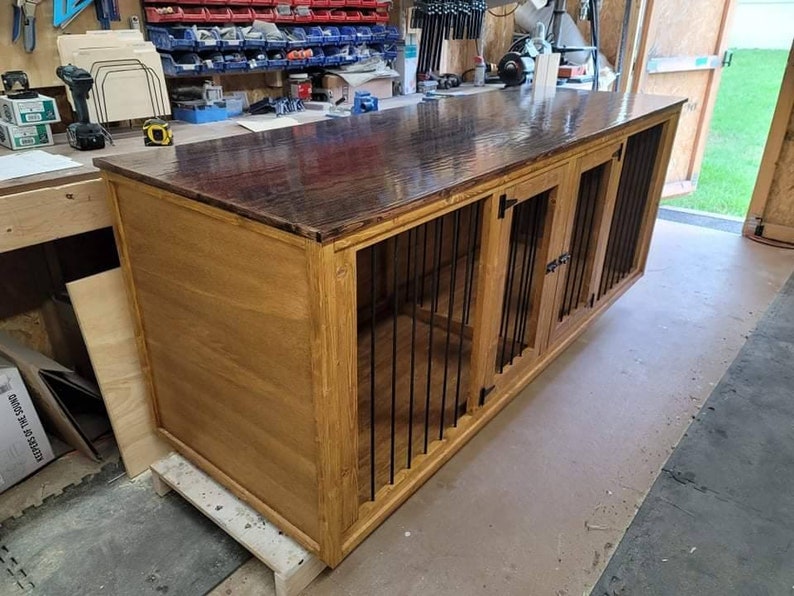 Large Dog Crate/tv Stand Etsy