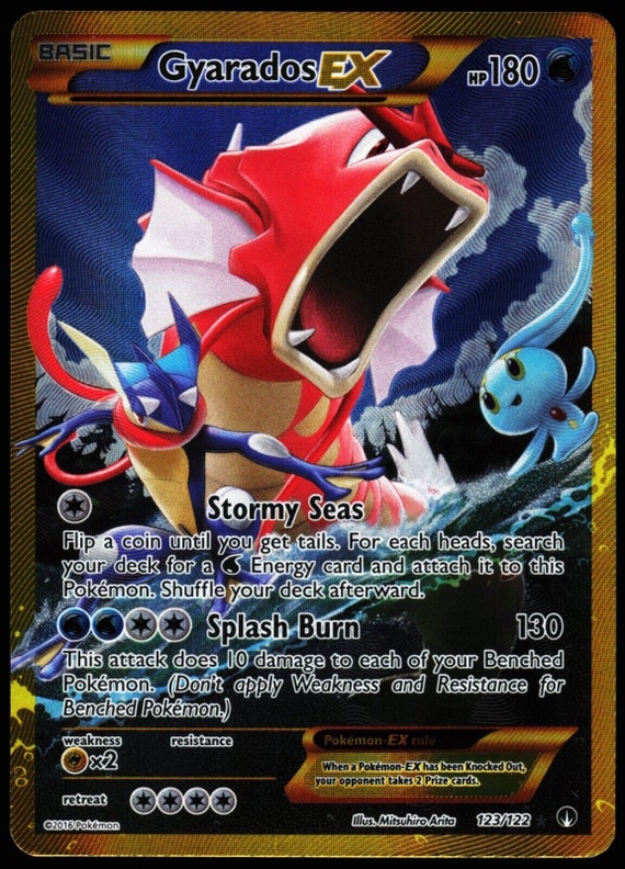 gyarados ex pokemon card value - 045/198 - SV01: Scarlet & Violet Base Set [DOUBLE RARE] this attack does 180 more damage. Gyrados EX Pokemon Card [dxf