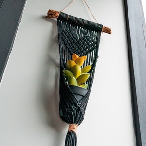 Colgador de plantas con forma de corazón de macramé / Decoración de plantas bohemia / Decoración de primavera / Regalo de San Valentín / Decoración del hogar / Regalo para amantes de las plantas / Regalo de inauguración de la casa