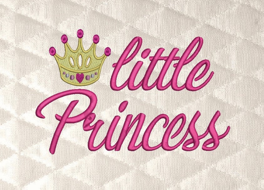 Little princess v2 jessecmault design 3 sizesinstant d0wnl0ad  etsy