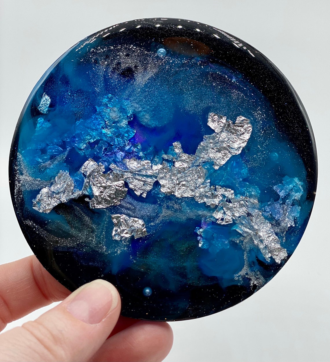 Galaxy Resin Coasters Etsy