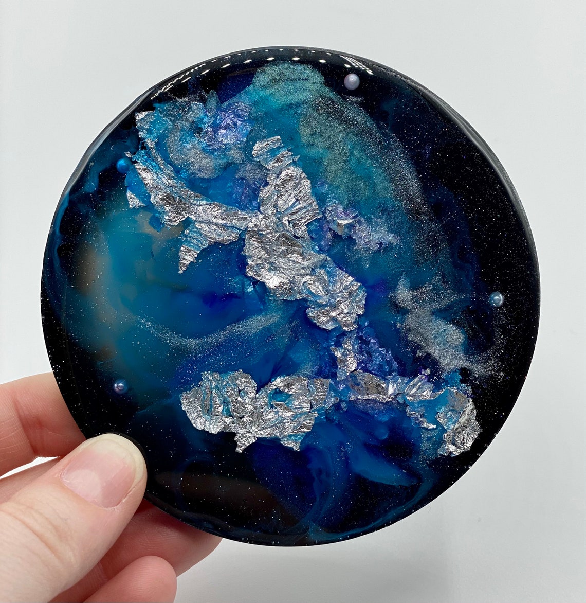 Galaxy Resin Coasters Etsy