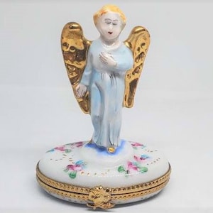 Vintage Angle  Limoges Box