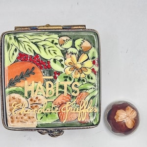 Chocolate Truffle Limoges  Box