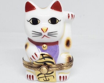 Cat Limoges Box - Etsy