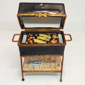 Vintage BBQ Limoges box